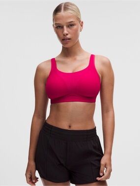 Lululemon Pink Run Times Bra 40D NWT